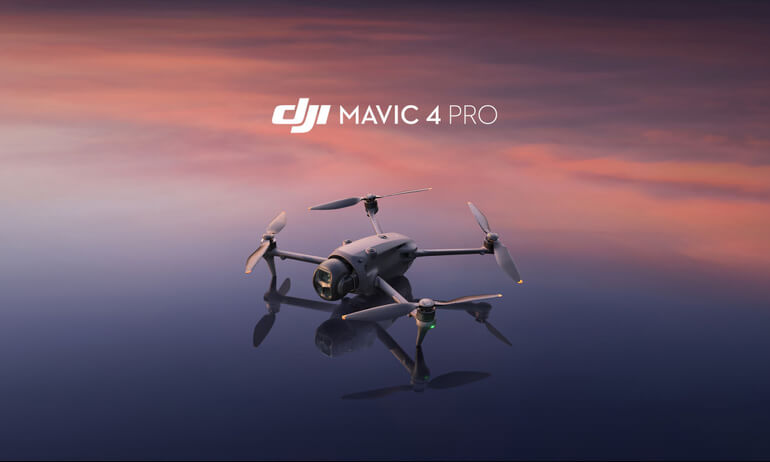 DJI Mavic 4 Pro — профессиональный дрон для аэросъёмки в Алматы